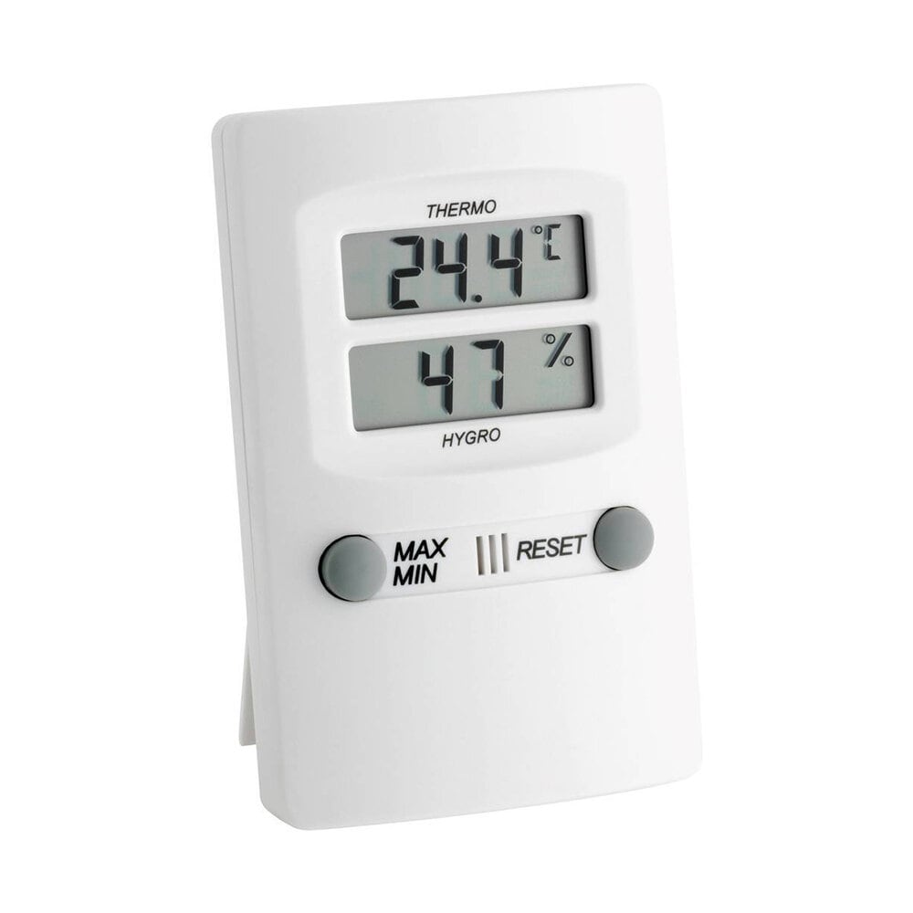 Digital hygro-termometer komplett med batteri
