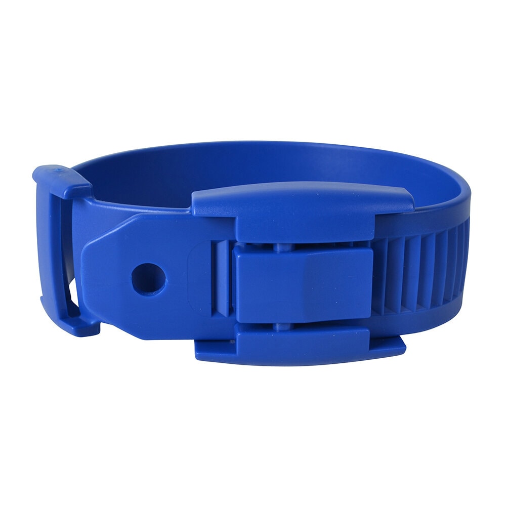 Vristband plast blå 5st/fp