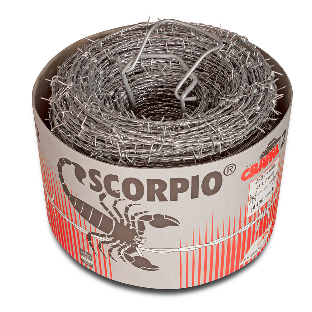 Taggtråd Scorpio 1,7 mm 250 m