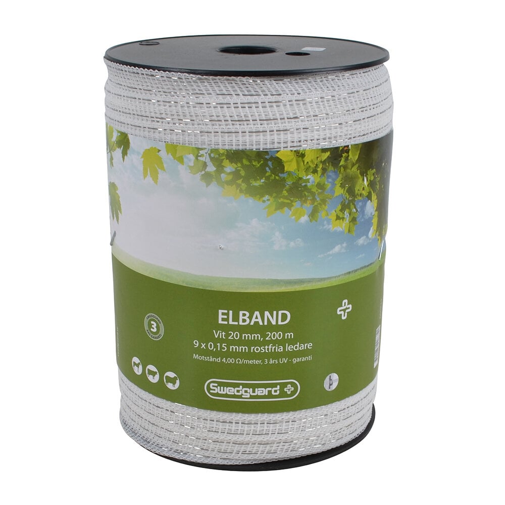 Elband + 20 mm vit 200 m 9x0,15