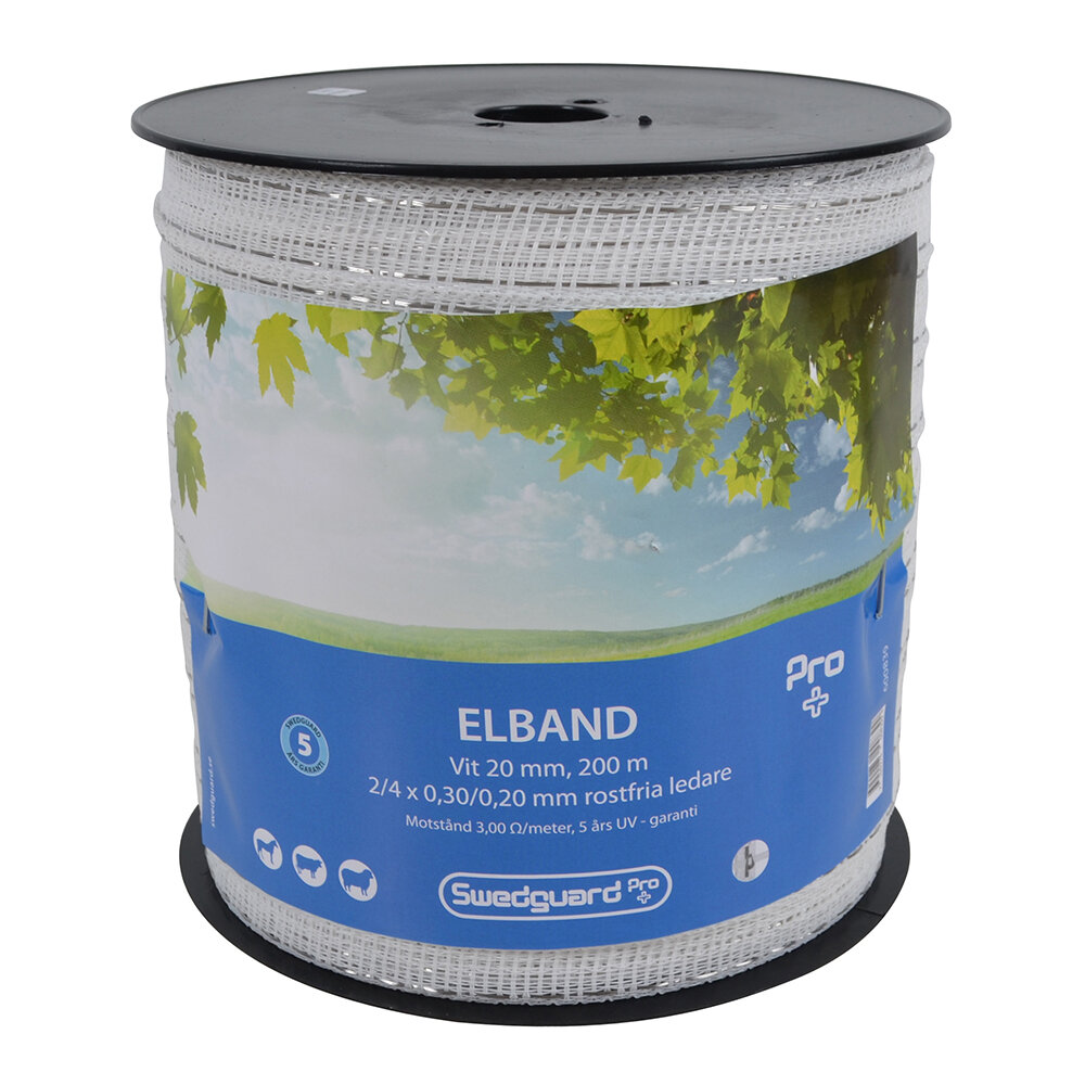 Elband Pro+ 20 mm vit 200 m 2/4x0,30/0,20