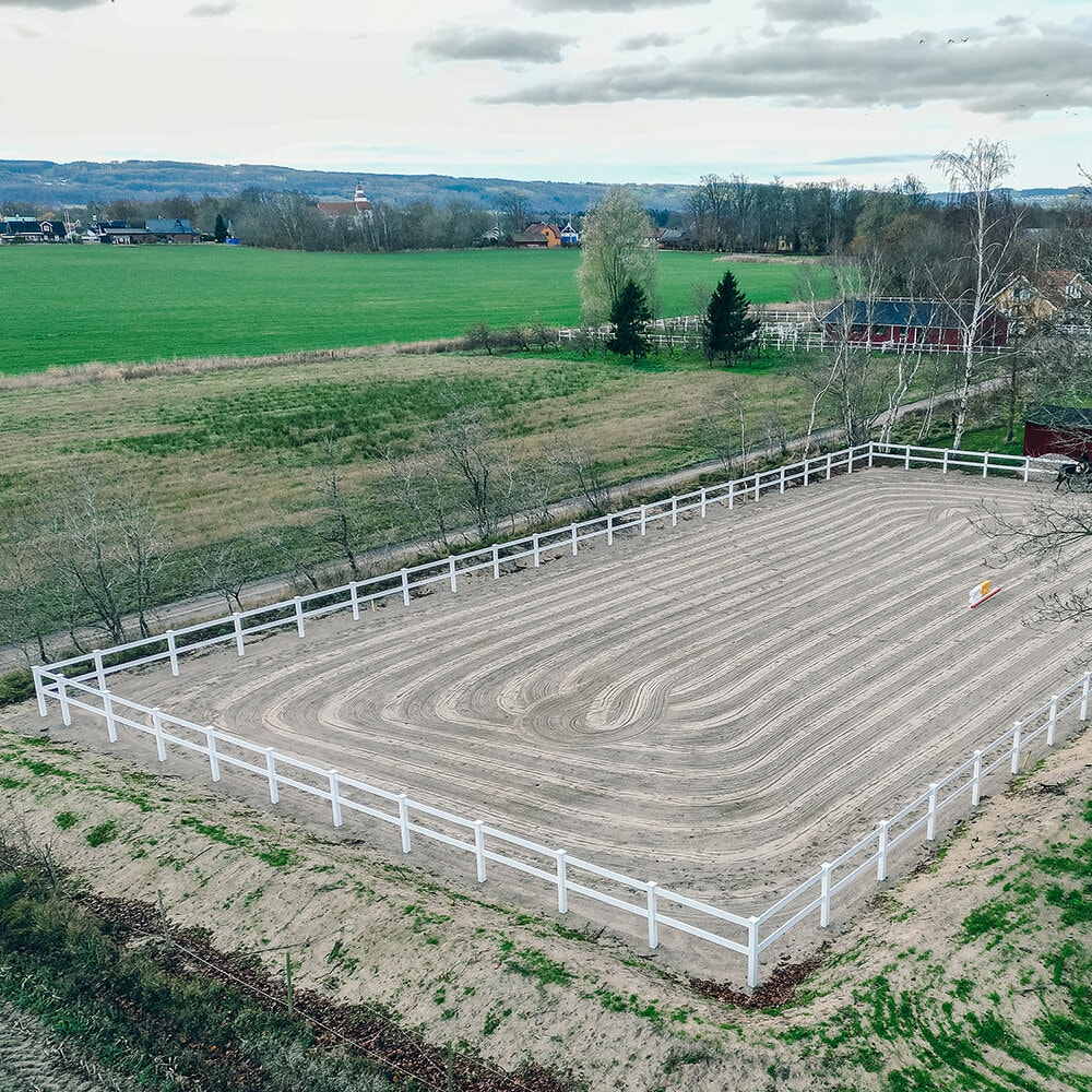 Täckplatta ALU VIT