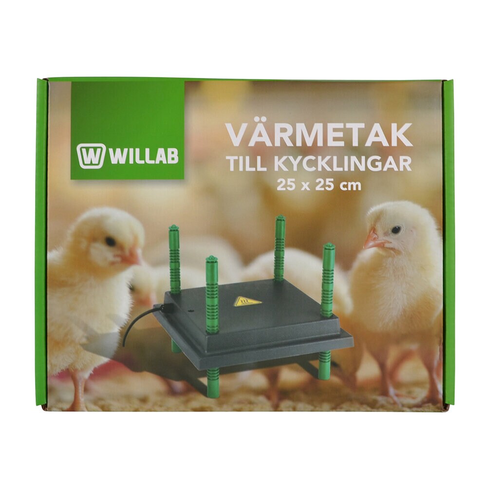 Willab värmetak kyckling 25x25