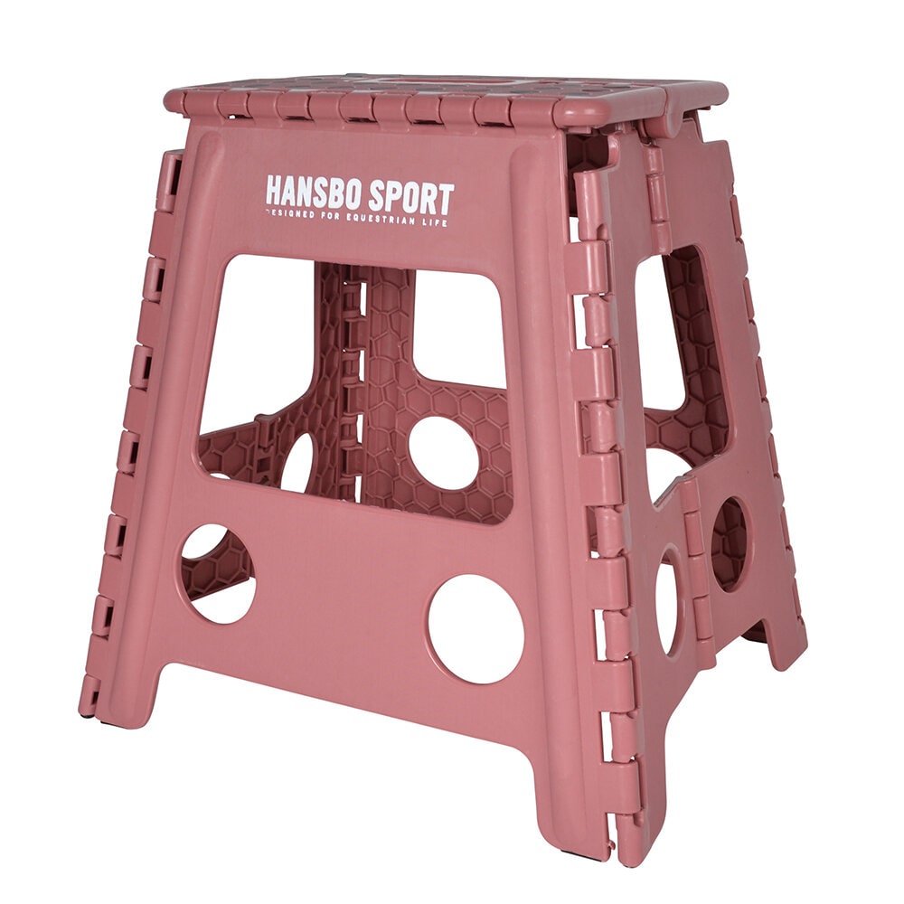 Stallpall Ihopfällbar Rosa