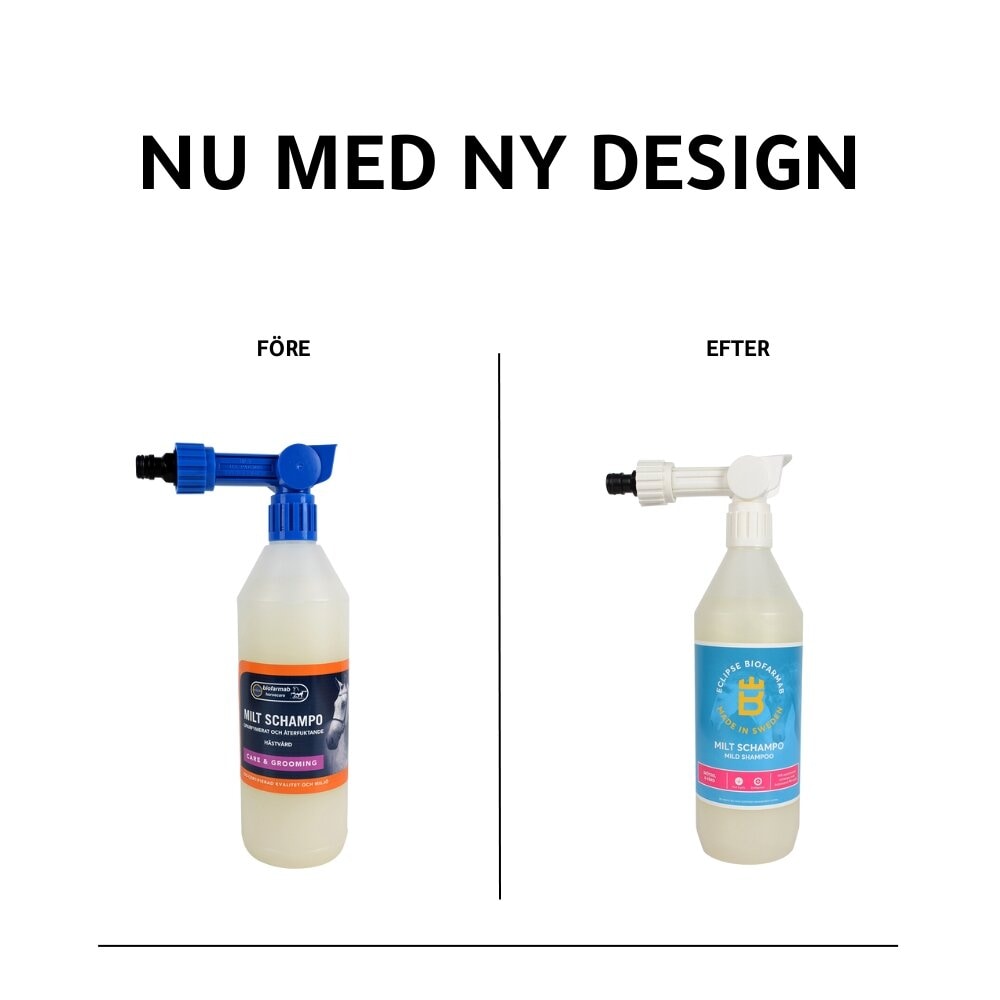 Milt Schampo m Sprutmunstycke 1 L
