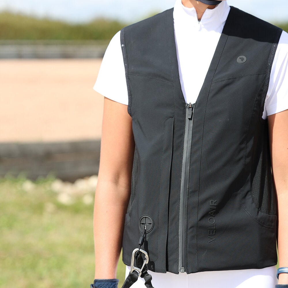 Racesafe airbag vest VeloAir Black